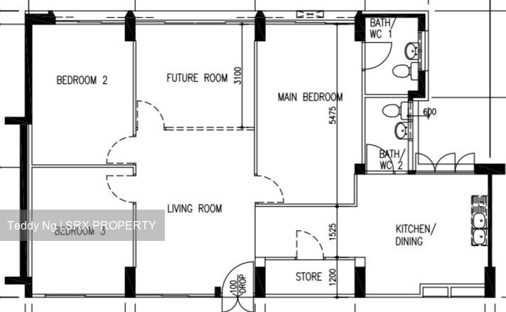 Blk 496B Tampines Street 43 (Tampines), HDB 4 Rooms #228408031